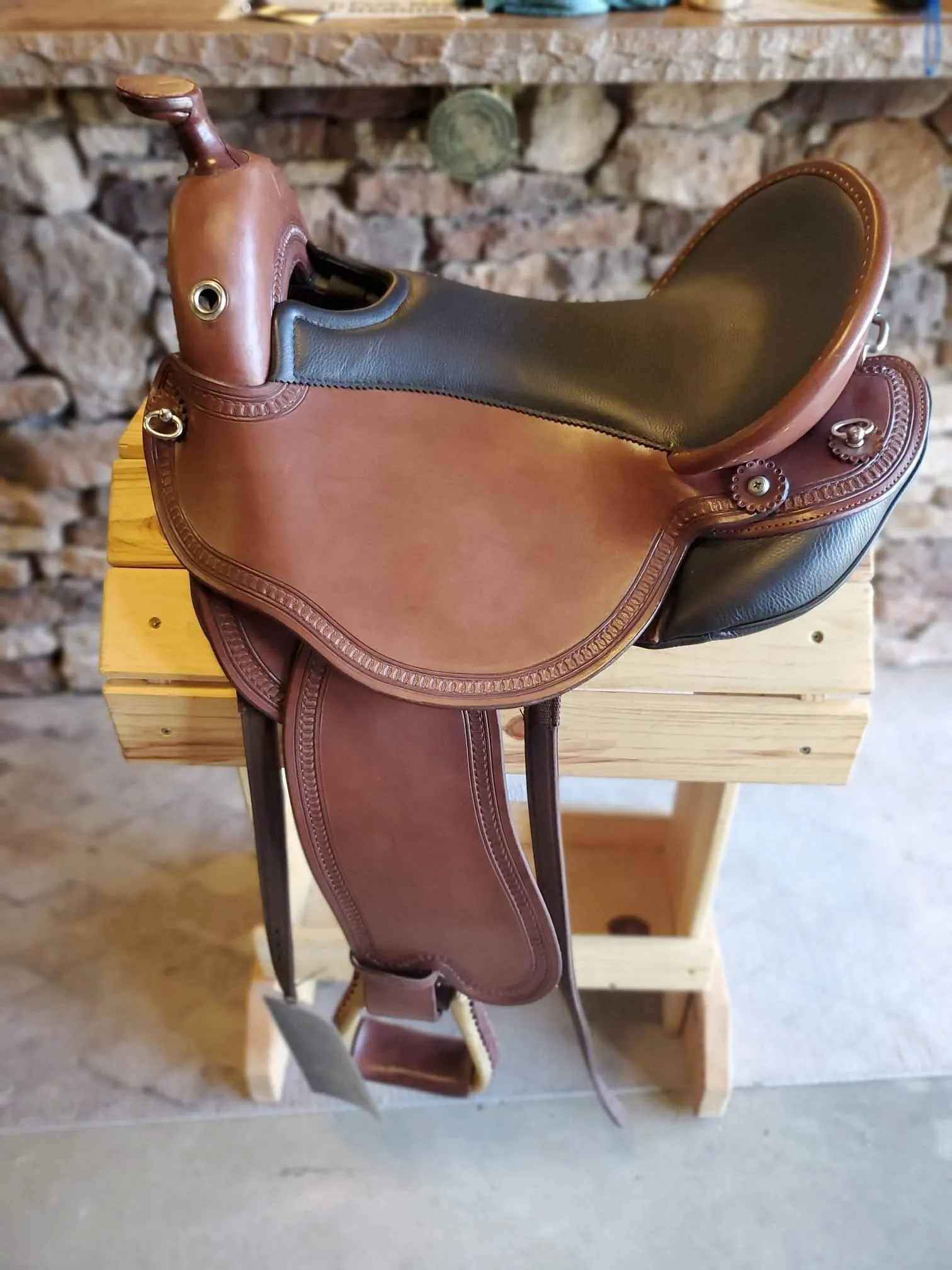 DP Saddlery Quantum Short & Light Western 5513