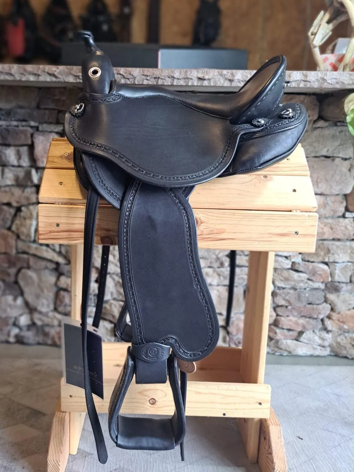 DP Saddlery Quantum Short & Light Western 6145(WD)