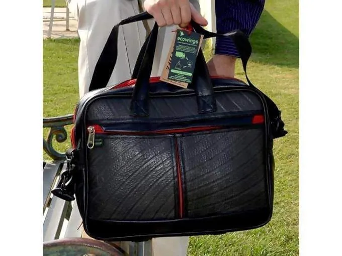 Durable Ecofriendly Panda Messenger Bag