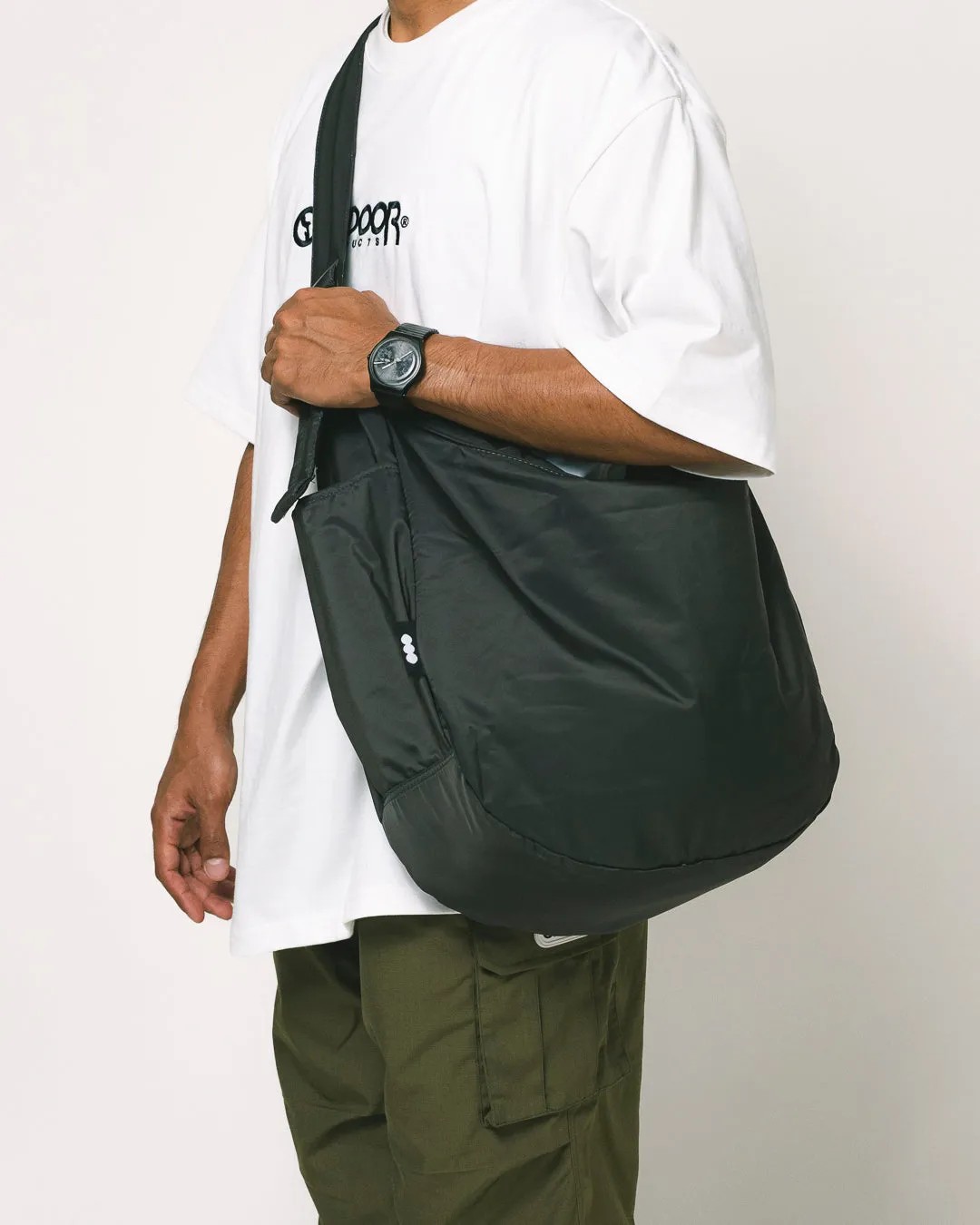 EASY SHOULDER BAG V2 - DARK GREY