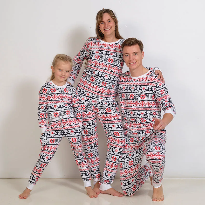 Julepyjamas Hvid - Dame.