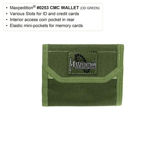 Maxpedition C.M.C. Wallet (OD Green)