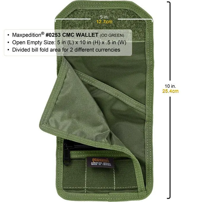 Maxpedition C.M.C. Wallet (OD Green)