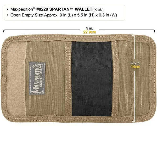 Maxpedition Spartan Wallet (Black)