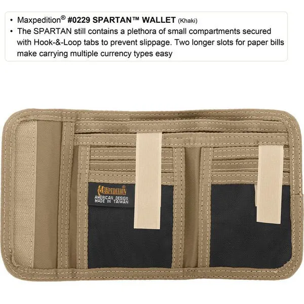 Maxpedition Spartan Wallet (Black)