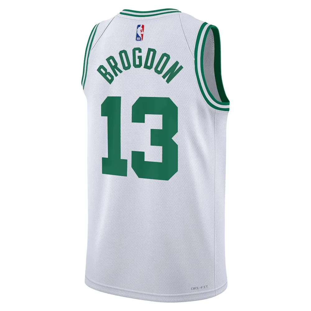 Men's Boston Celtics Malcolm Brogdon Association Jersey - White