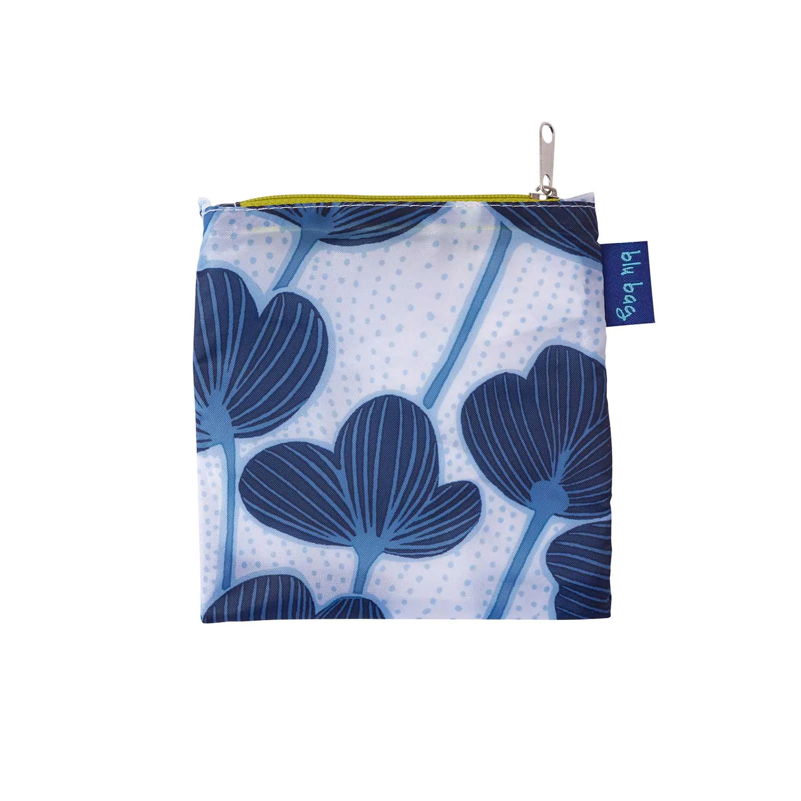 Modern Poppy Blu Bag Reusable Shopping Bag - Machine Washable