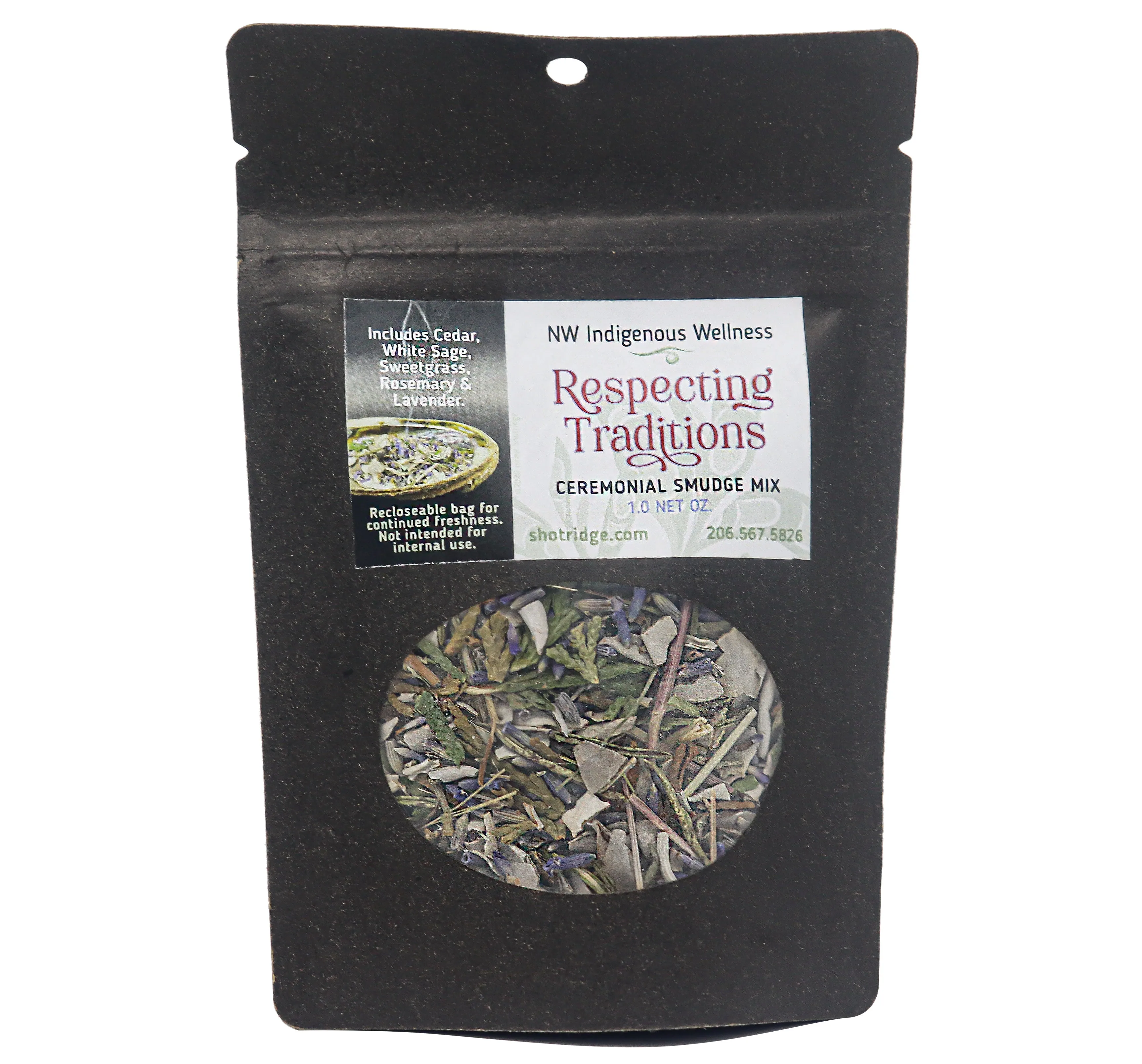 Respecting Traditions - Ceremonial Smudge Mix