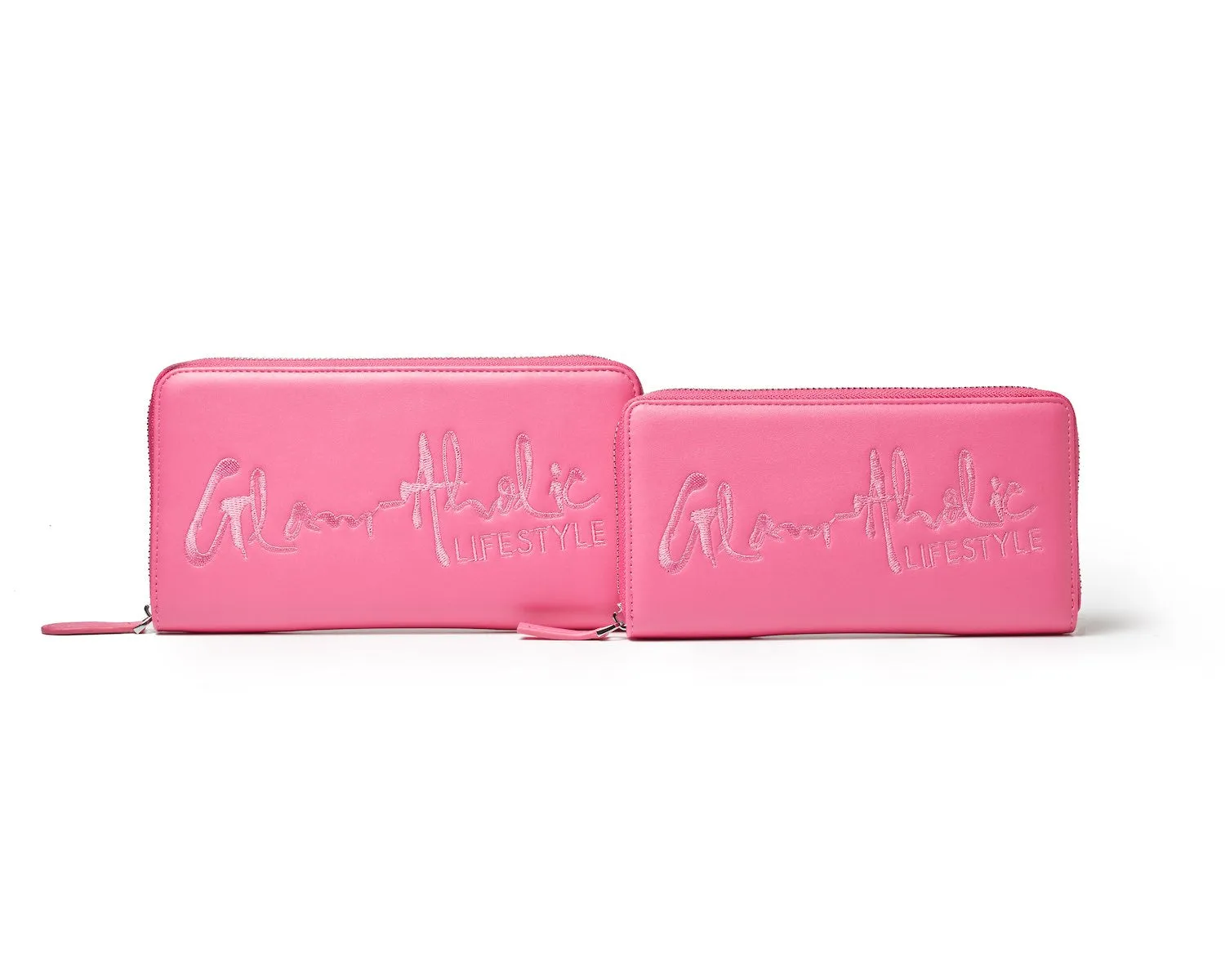 SIGNATURE LOGO STANDARD WALLET HOT PINK
