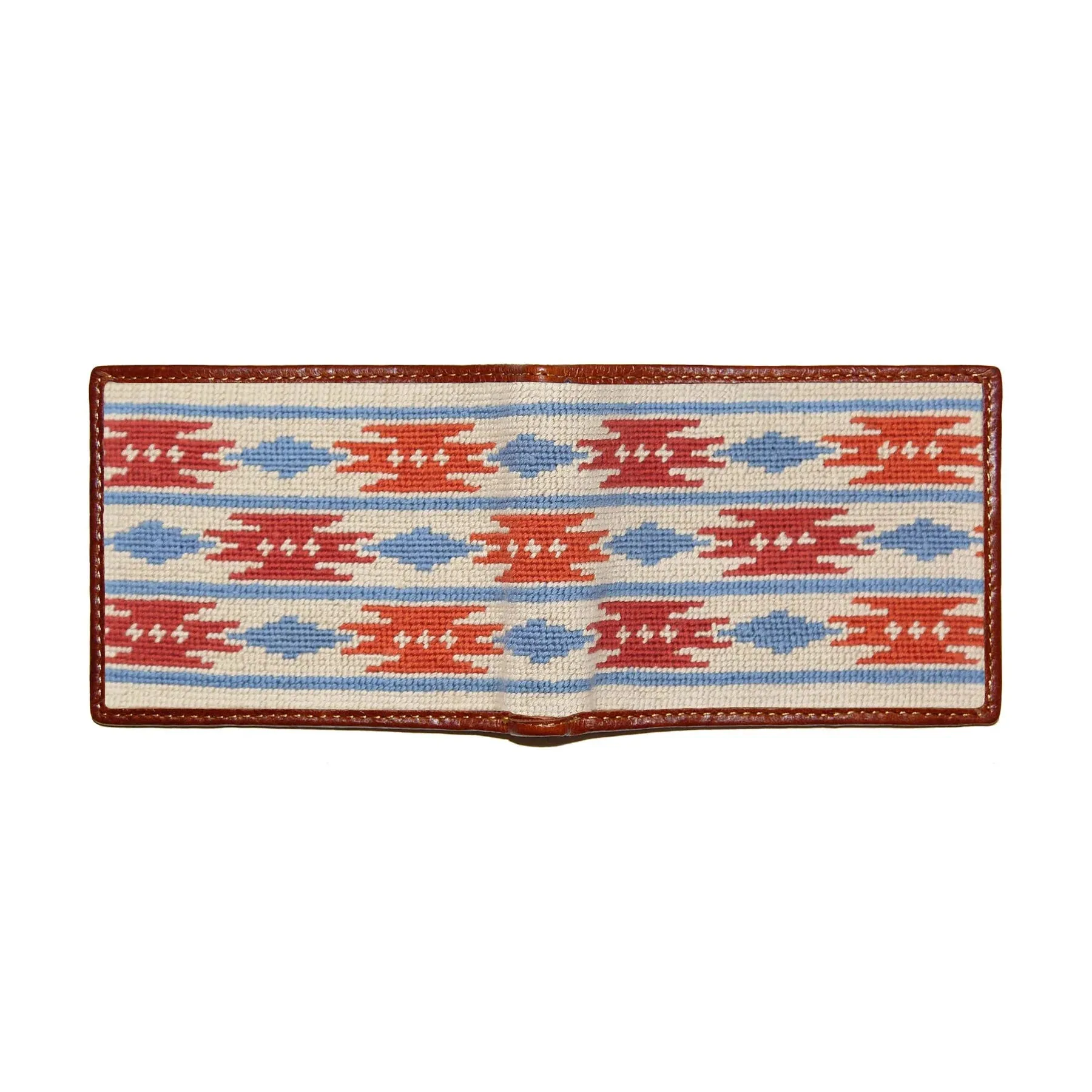 Smathers & Branson Sedona Needlepoint Bi-fold Wallet