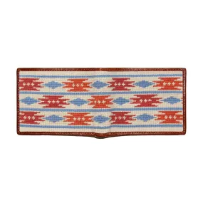 Smathers & Branson Sedona Needlepoint Bi-fold Wallet