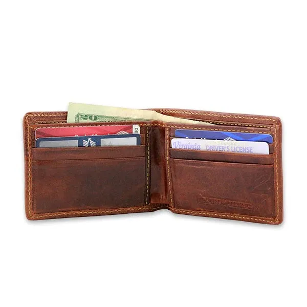 Smathers & Branson Southern Sportsman Needlepoint Bi-fold Wallet