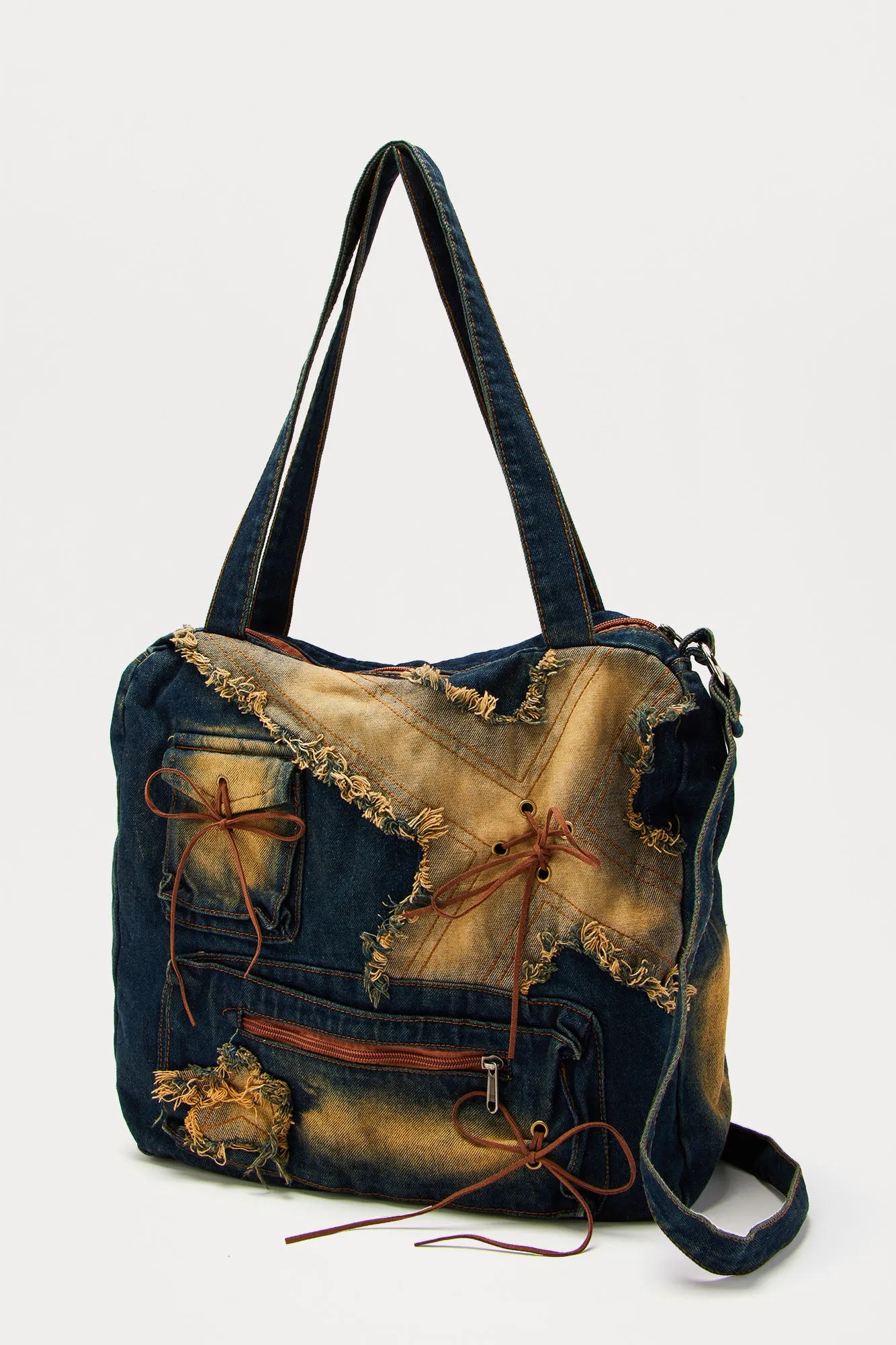 Stressed But Well Dressed Tote Bag - Medium Wash