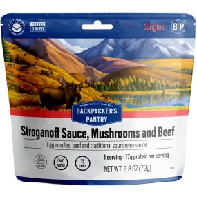 Stroganoff Sauce, Mushrooms & Beef