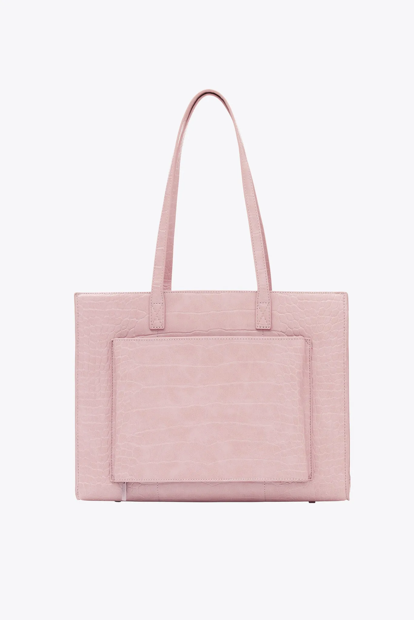The Work Tote in Atlas Pink