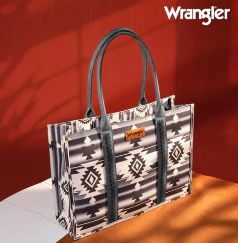 XL aztec Wrangler wide Tote